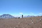 Descendo o Cerro Toco, na região de San Pedro de Atacama, no Chile